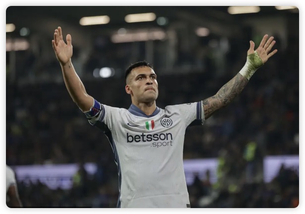 奥古斯托劳塔罗破门 10人国米2-0胜10人亚特兰大 