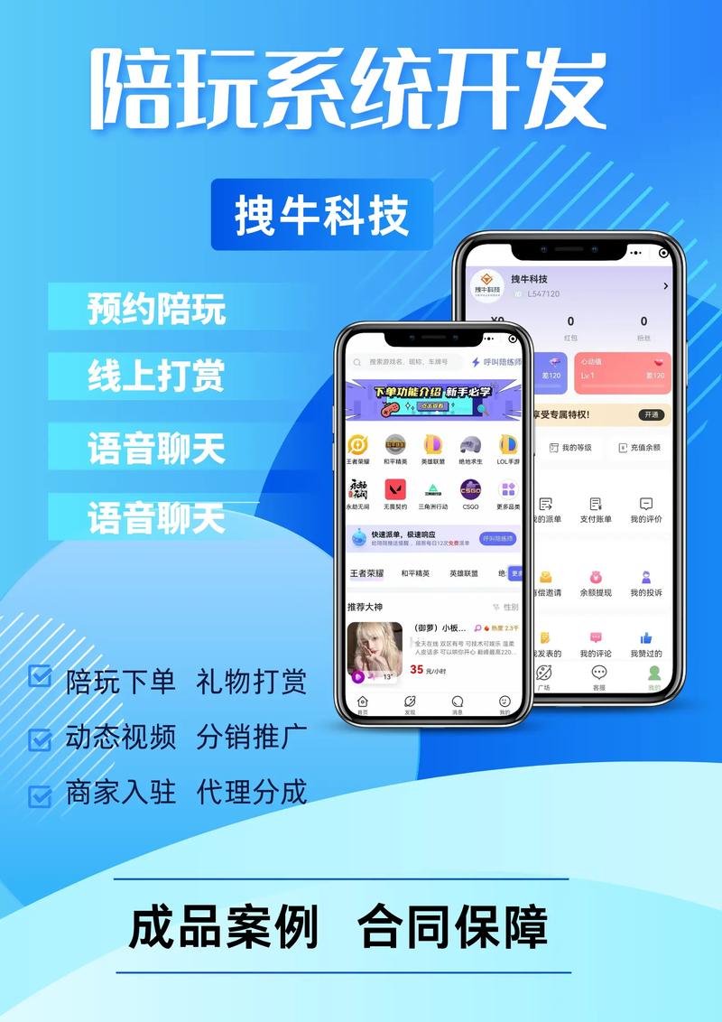 游戏陪玩APP小程序源码开发需要多少钱,陪玩软件运营注意事项你知道吗...